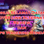 bonus selamat datang dan cara klaim di Slot88 Link Alternatif 2025